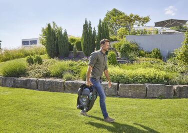 Робот-газонокосачка Gardena Sileno Life, EasyPassage, до 750 м², підйом до 30%, тиха робота, UK-версія
