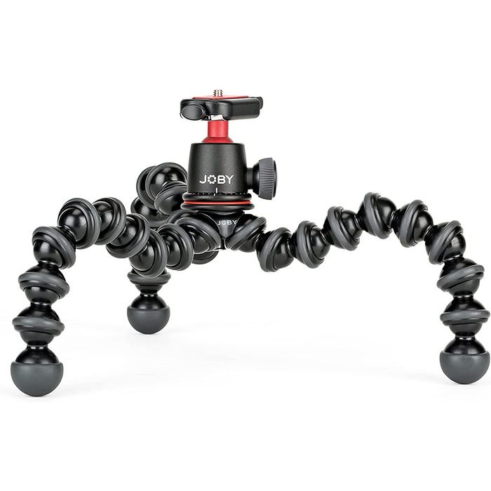 JOBY GorillaPod 3K Vert Kit – компактний гнучкий штатив з вертикальною L-платою та кульовою головкою для бездзеркальних камер (до 3 кг)