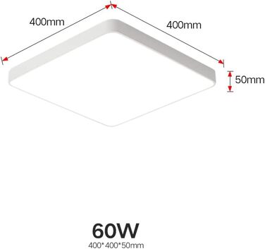 Стельовий світлодіодний світильник COOSNUG 60 Вт, з регулюванням яскравості, 3000-6500K