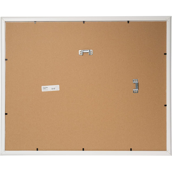 Рамка для плакату Ikea FISKBO, 40x50 см, біла одинарна рамка