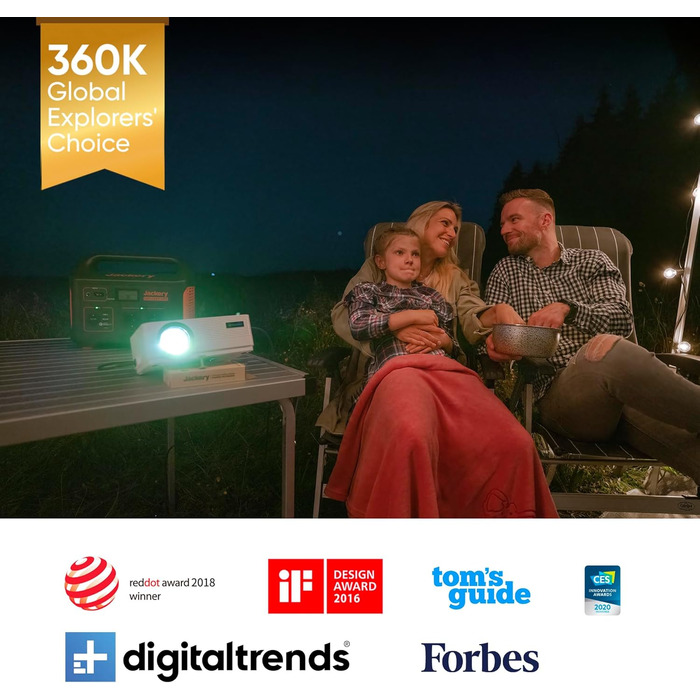 Jackery Explorer 1000: портативна електростанція, 1002Wh, 230V/1000W (пікова 2000W), USB, QC, для кемпінгу та подорожей