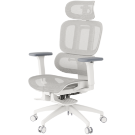 Крісло офісне OfficePro Skyline OC750-W-LG-LG