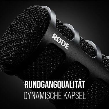 Мікрофон RØDE PodMic XLR/USB для подкастів, стрімінгу, ігор та музики