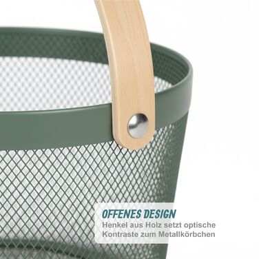 Кошик-органайзер Relaxdays на коліщатках з ручкою