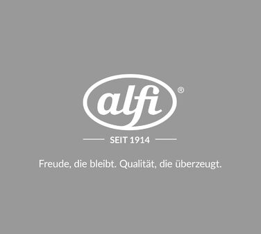 Термос Alfi DAN 1.0 л, пудрово-рожевий, з термоізоляційним корпусом з пластику та скляною вставкою, з кришкою-поворотом, дизайнерський, ідеальний для кави та чаю, BPA-free (без фільтра для чаю), Graphite Grey