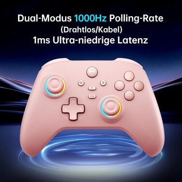 Геймпад Machenike G3V2 для PC, Switch, iOS, Android - бездротовий контролер з RGB-підсвічуванням та програмованими кнопками