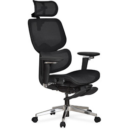 Крісло Mealux D2 Air Plus Black (арт. HF-D2 M/B)