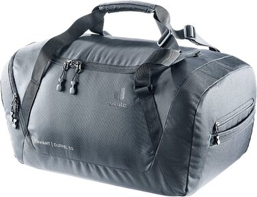 Спортивна сумка deuter AViANT Duffel 50 Дорожня сумка чорного кольору