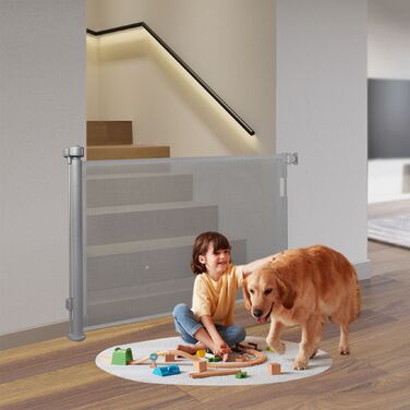 Захисна сітка для дверей, що висувається Relaxdays