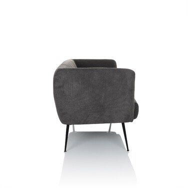 Диван для відпочинку HAYRIVER, тканина сірого кольору, hjh LIVING