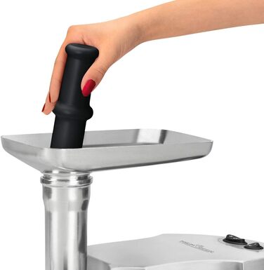 Електрична м'ясоподрібнювач Profi Cook PC-FW 1060, 1000W: для м'яса, ковбас та фаршу