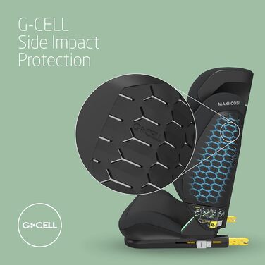 Дитяче автокрісло Maxi-Cosi RodiFix AirProtect, 15-36 кг, 3,5-12 років, відкидне дитяче крісло ISOFIX, регульований підголівник/спинка, додатковий бічний захист, швидке кріплення, (i-Size, Grey)