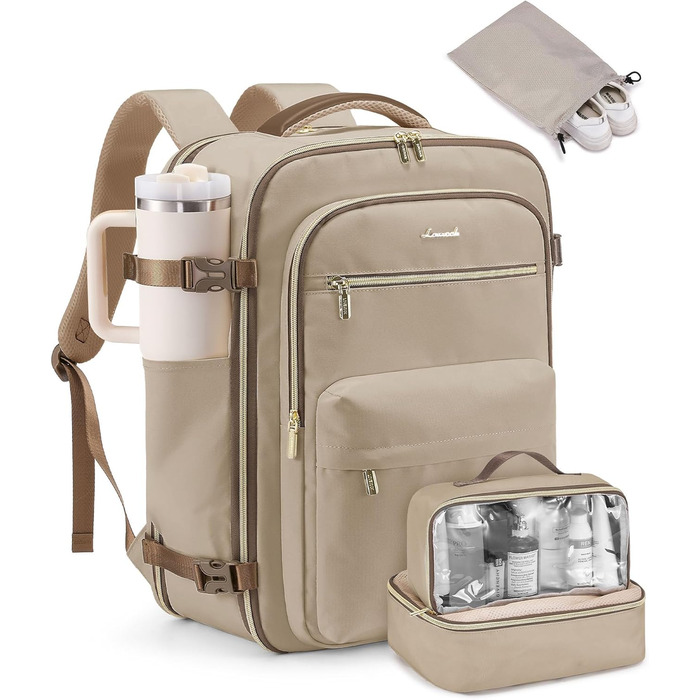 Рюкзак ручної об'єм OVEVOOK для подорожей, 40 л, для ноутбука 17,3