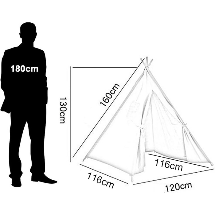 Дитяче намет-типі ChicSoleil для гри в приміщенні та на вулиці