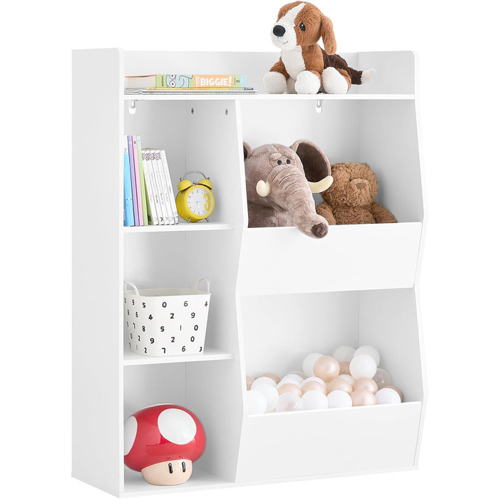 Полиця для книг SoBuy Montessori для дітей, зелена, 80x104x34 см (KMB55-K-GR)