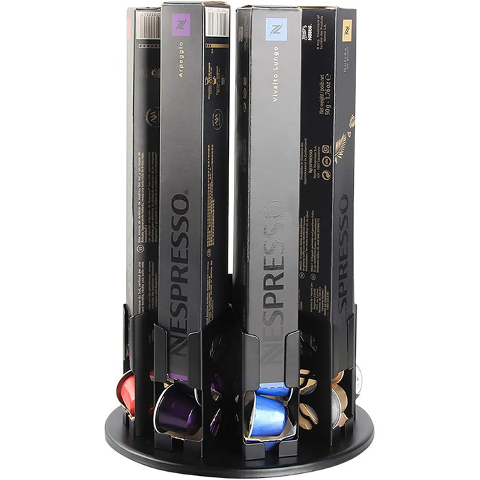 Організатор для капсул Nespresso Original Line: карусель на 80 капсул (8 коробок)