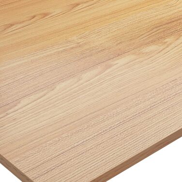 Складний стіл-трансформер 120x60 см: комп'ютерний, офісний, обідній - з дерева та металу, білий (тіковий відтінок)