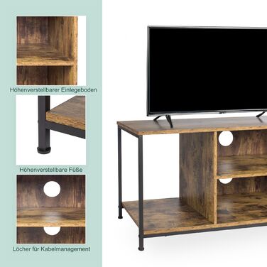 Тумба під телевізор Relaxdays з 4 відділеннями