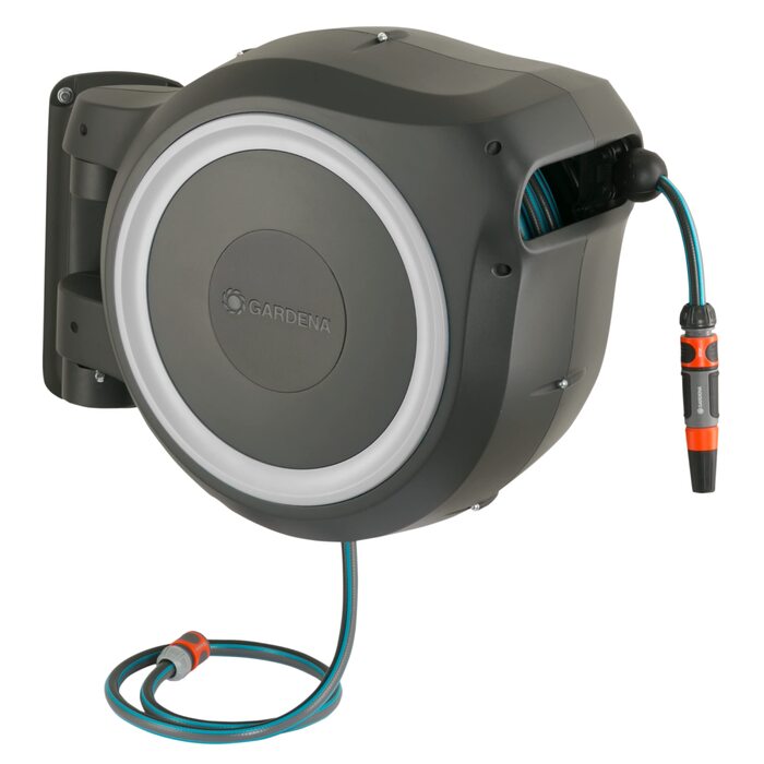 Набір для поливу Gardena RollUp M/L 25 м: шланг, бокс, монтаж, для великих садів
