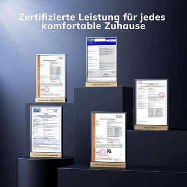 Електричний осушувач повітря AEOCKY 25L/день, 50 м², з відведенням води, для підвалу, пральні, спальні, ванної кімнати
