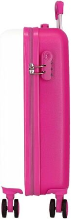 Дитяча валіза для ручної поклажі Disney Stitch Moods (50 см), жорсткий ABS-пластик, кодовий замок, 4 подвійних колеса, модель Happy