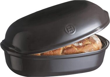 Овальна форма для хліба 34x23x15 см темно-коричнева Emile Henry