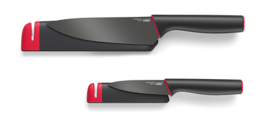 Набір з 2 ножів Joseph Joseph Slice&Sharpen із вбудованою ножеточкою (10146)