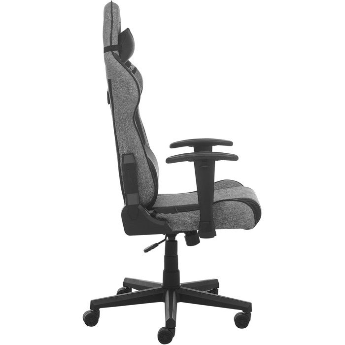 Ігровий/Офісний крісло DXRacer PRINCE 2.2 FD01 - чорно-сірий, з регулюванням висоти та функцією гойдання