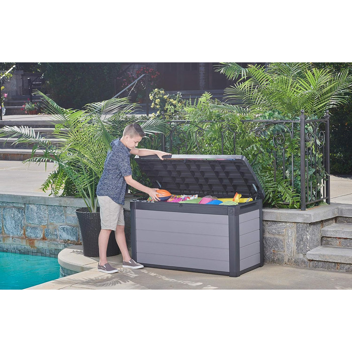 Ящик для подушок Keter Ondis24 Premier Box XL, садові меблі, водонепроникний (380л)