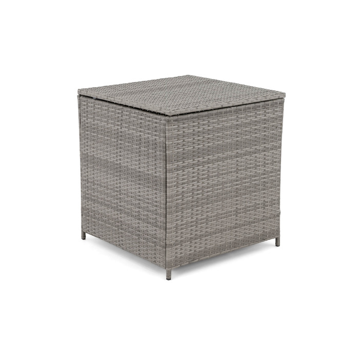 Комплект садових меблів із техноротанга EMWOmeble, сірий, 6 предметів