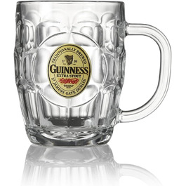 Скляний глечик Гіннеса з логотипом на пінту з логотипом
