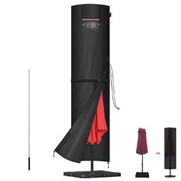 Захисний чохол для парасольки-тент LAMUNI, водонепроникний, для парасольки 3-5м, 220x50/50см