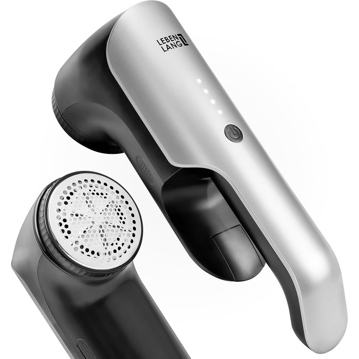 Електричний видалення ворсу LEBENLANG 2000mAh з LED-дисплеєм та пензлем для чищення. До 2 годин роботи. Видалення ворсу для одягу.