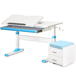 Комплект (S) Evo-Kids TH-310 (парта + тумба) (арт.TH-310 + BD C3_ BLUE)