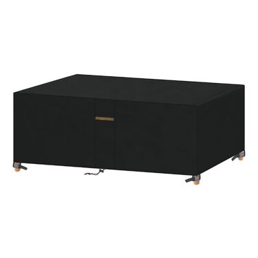 Накладна для садово-патіо меблів VANSHEIM, водонепроникна, 60x60x60 см / 185x90x71 см, захисна накривка для столу та групи сидіння