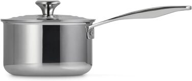 Каструля Le Creuset Signature з кришкою та ручкою, нержавіюча сталь, Ø 16 см, 1.9 л