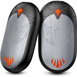 Електричні грілки для рук (2 шт) - перезаряджувані, з тривалим нагрівом до 20 годин, 3 рівні нагріву, для активного відпочинку взимку