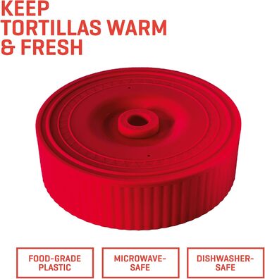 Пресс для тортилій Uno Casa - прес для тако, з бонусним папером для випікання (100 шт.)