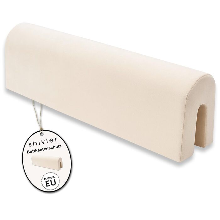 Захист для ліжечка дитячого бортик-подушка від випадання (120 см, Бежевий)