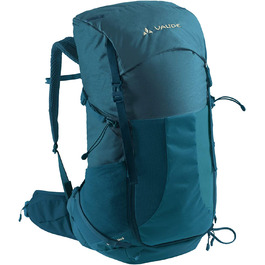 Л) - великий похідний рюкзак з вентиляцією на спині-з дощовиком (синій сапфір, Один розмір підходить всім, Одномісний), 36 6 (42