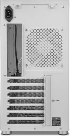 YEYIAN Hussar Plus повнорозмірний корпус для ПК ATX/Micro ATX/Mini ITX із загартованим склом, прозора бокова панель, 1 вентилятор 120 мм