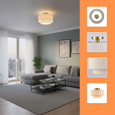 Relaxdays: Стеля з тканини