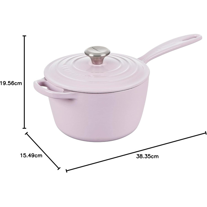 Каструля Le Creuset Signature з чавуну, Ø 30 см, 3,5 л, Azure (Цибуля)