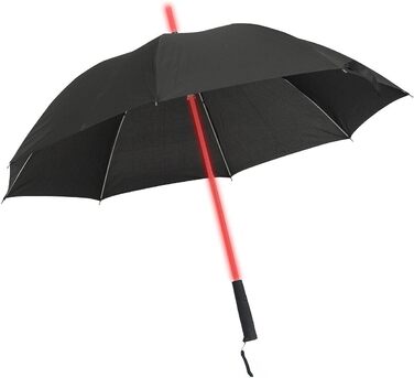 ТОВАРИГАДЖЕТИ Світиться світлодіодна парасолька з 7 кольорами та вбудованим світлодіодним ліхтариком Світиться парасолька Ø 100 см