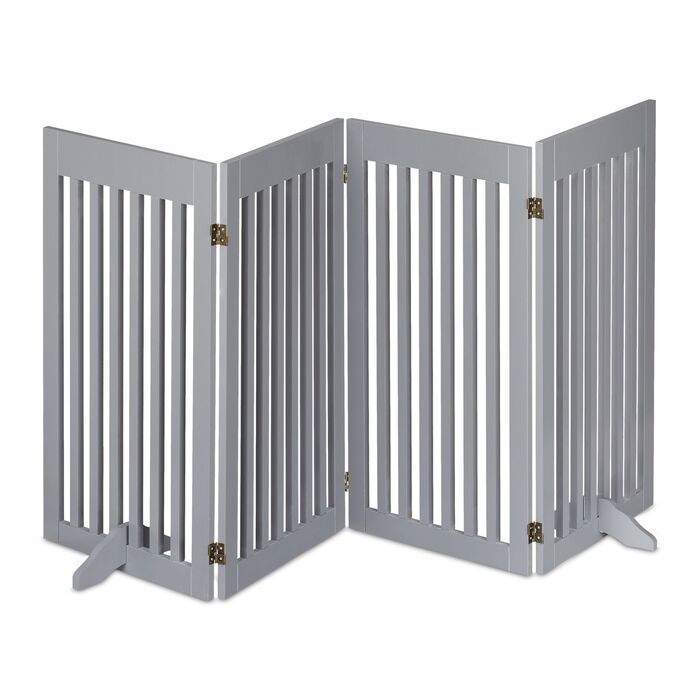 Захисний бар'єр Relaxdays сірого кольору, 92 см