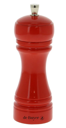 Млин для солі de Buyer Marlux Bois Couleur 14 см червоний (S345.143232)