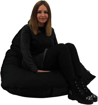 Подушка для сидіння чорна, 11452 Beanbag Bean Bag