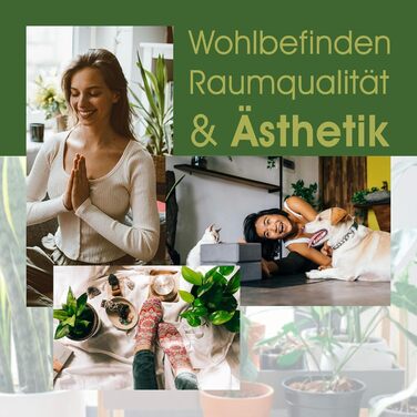 Настільний фонтан BMF-VERSAND® з RGB підсвічуванням та обертовою скляною кулею – декоративна лампа з RGB LED, кімнатний фонтан з підсвічуванням, сірий колір, куля, 4 ступені