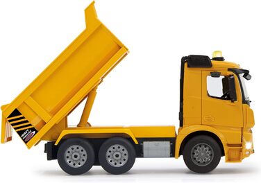 Екскаватор-самоскид JAMARA Mercedes-Benz Arocs 2.4 GHz з дистанційним керуванням, звук двигуна, світлодіоди, повний привід