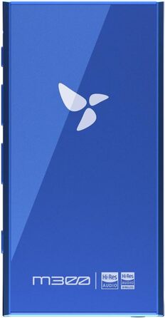 Цифровий аудіоплеєр HiBy M300 з вбудованим динаміком, Android 13, Bluetooth, Wi-Fi, FM-радіо, PCM768k, DSD256, 32 ГБ, синій